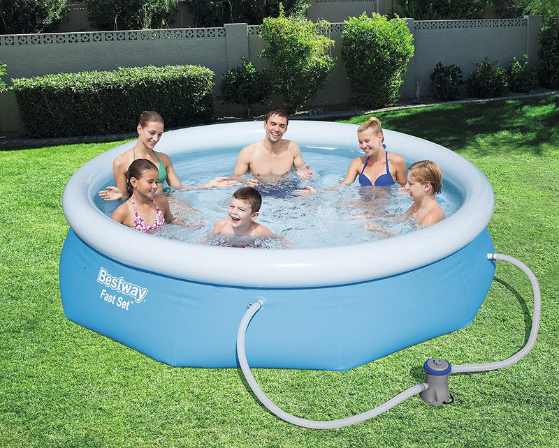 Inflating Swimming Pools