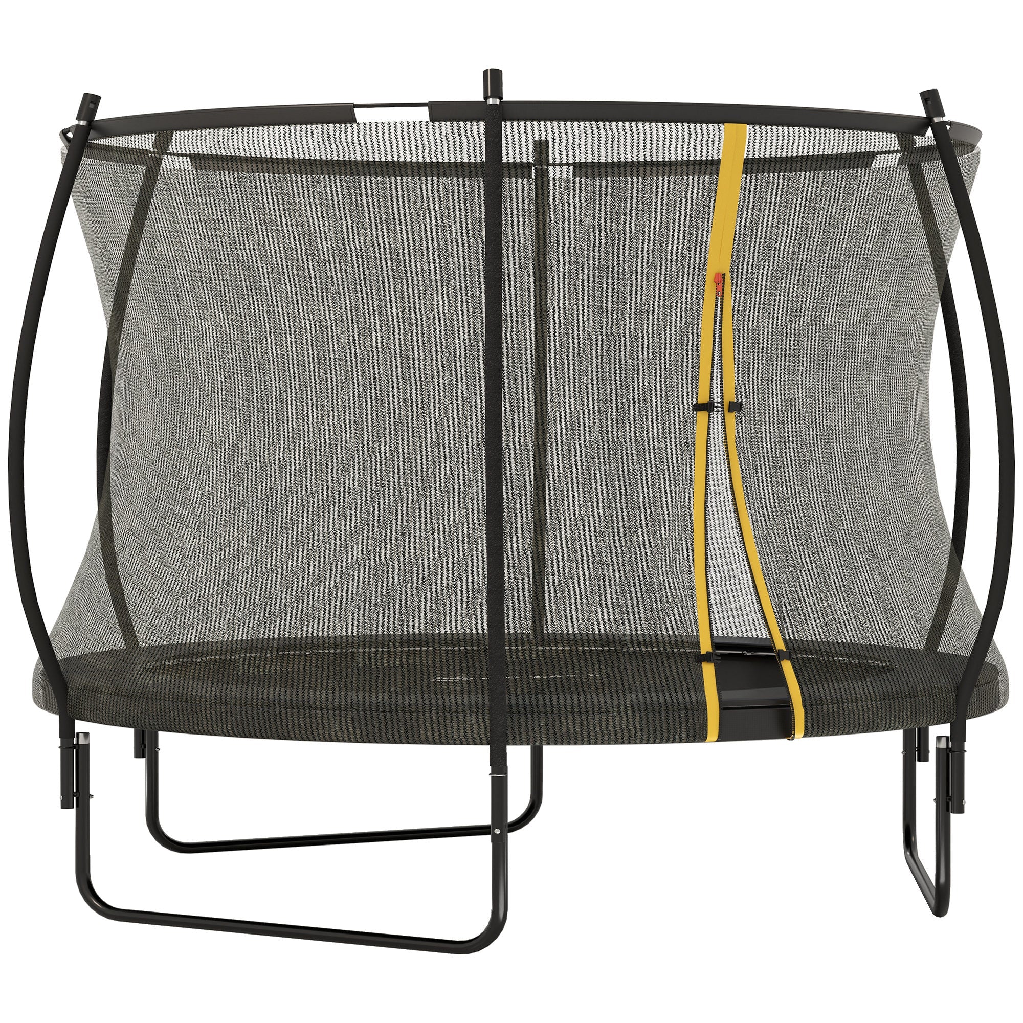 SPORTNOW Outdoor Trampoline with Enclosure Net & Spring Cover