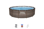 Bestway 12' x 39.5" Steel Pro Deluxe Pool Set - official Bestway gallery image 2
