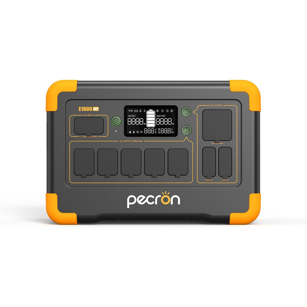 PECRON E1000LFP Portable Power Station - 1024Wh / 1800W - official image 2