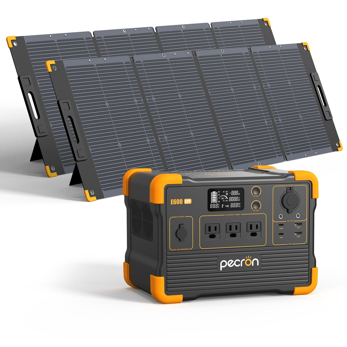 PECRON E600LFP Portable Power Station - 614Wh / 1200W - official image 8