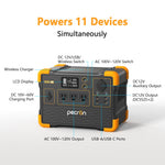 PECRON E600LFP Portable Power Station - 614Wh / 1200W - official image 4