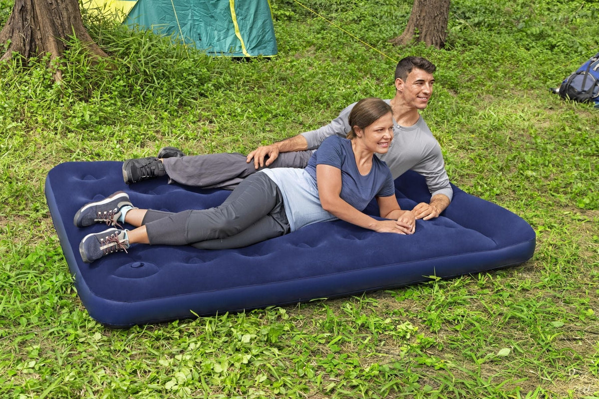 Bestway Double Easy Inflate Flocked Airbed