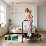 SPORTNOW 40" Foldable Fitness Trampoline - Green