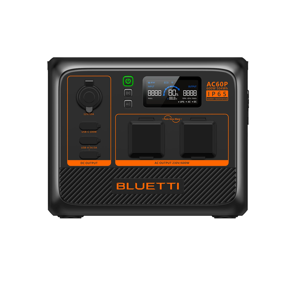 Bluetti AC60P Portable Power Station 504Wh portable power station
