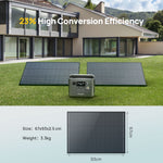 AFERIY AF-SG120 120W Monocrystalline Glass Solar Panel product image 4