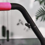 HOMCOM 40" Foldable Mini Fitness Trampoline - Black