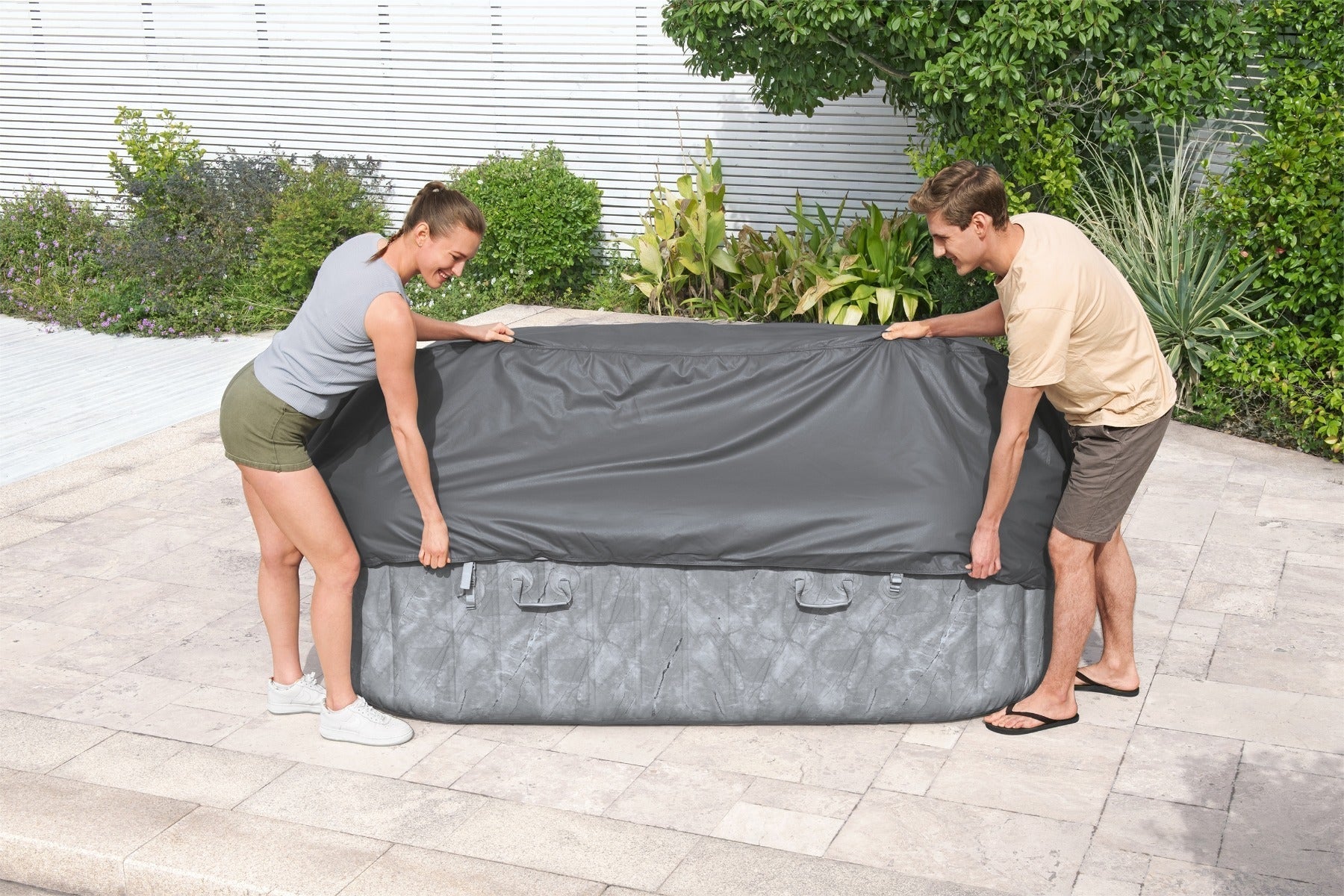 Lay-Z-Spa 90.5" x 90.5" Thermal Cover Square