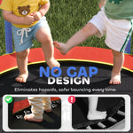 HOMCOM Kids Trampoline Safety Net