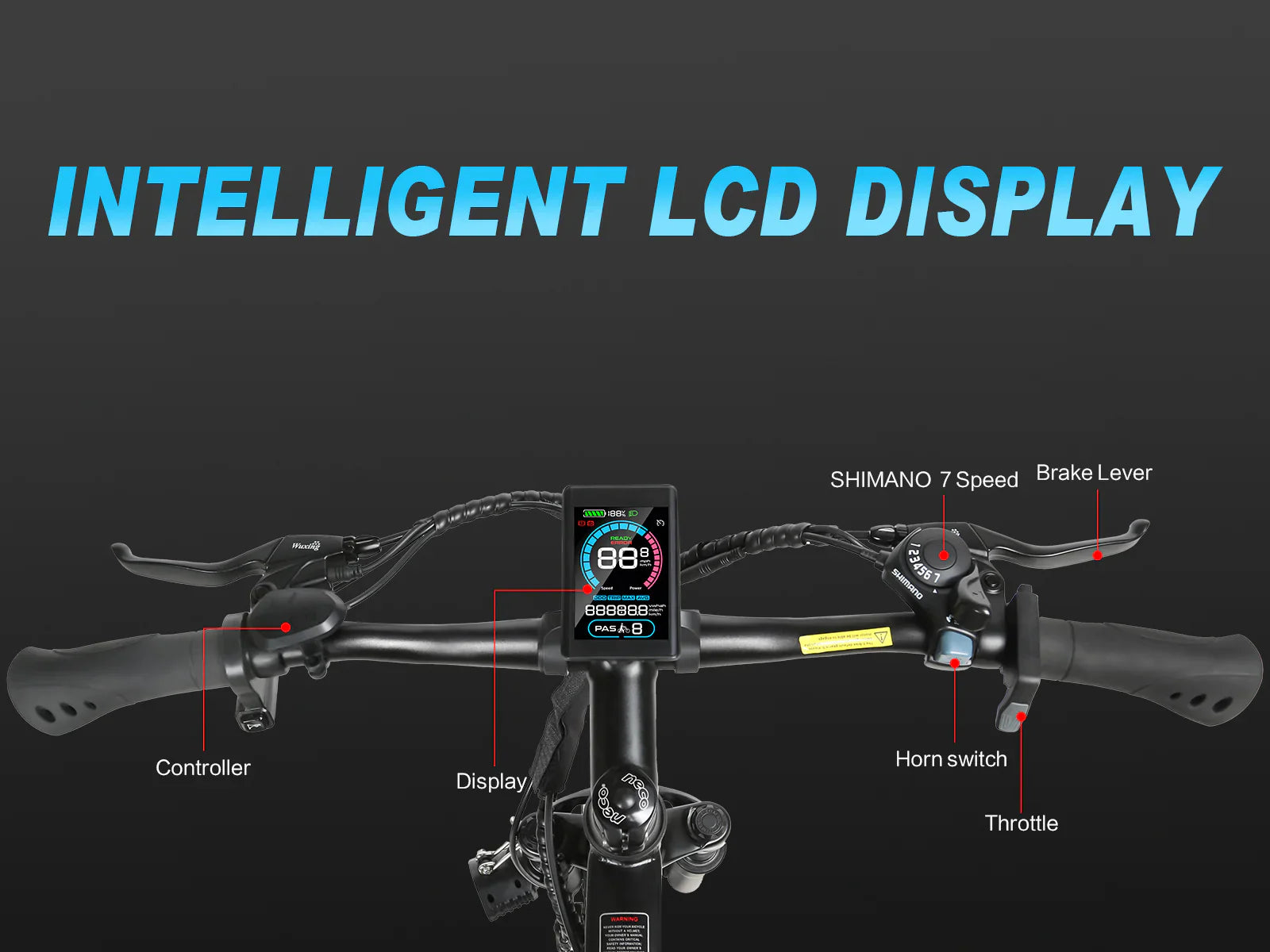 Samebike EBE2 Electric Bike 250W 36V 13Ah With Torque-Sensor Samebike