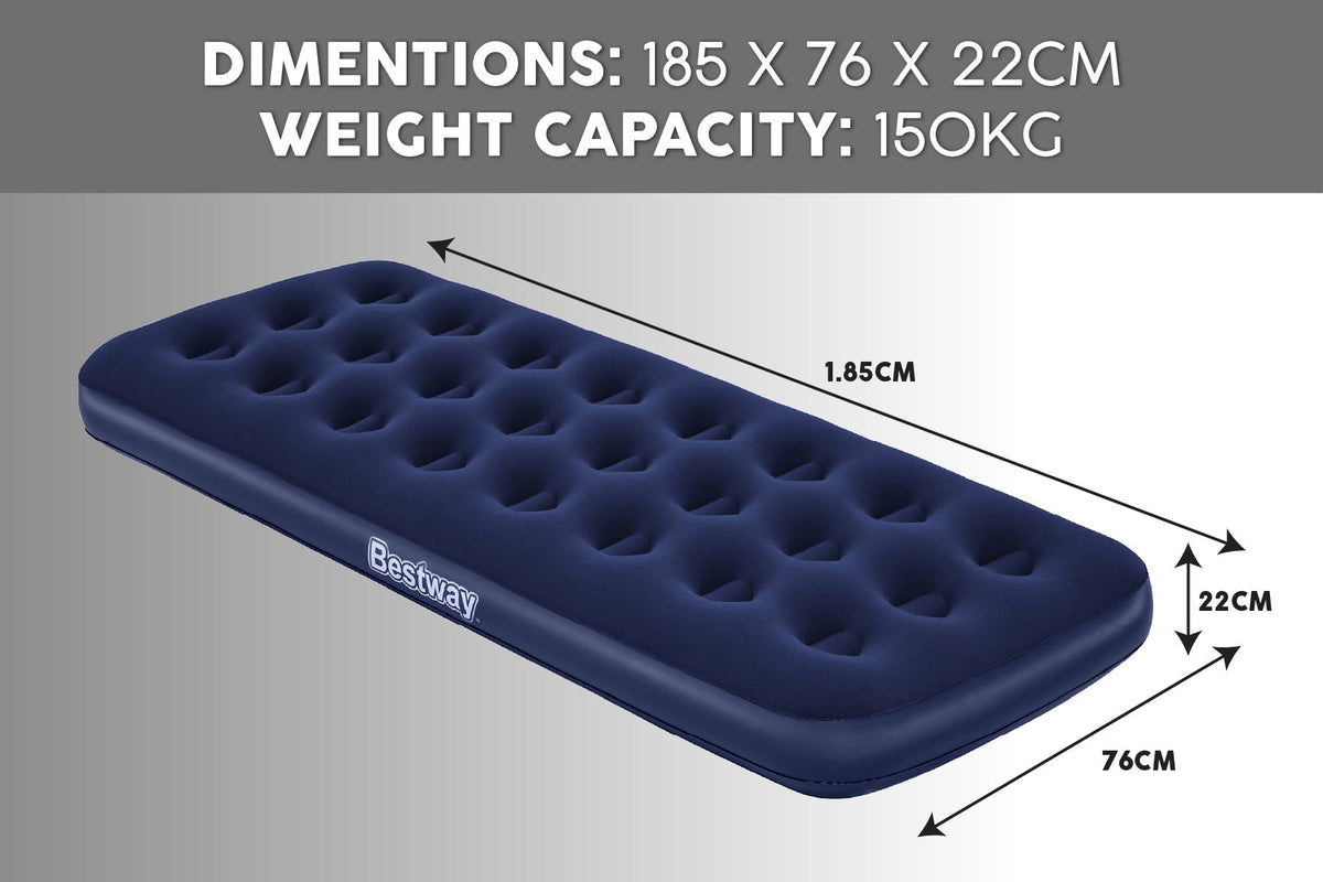 Bestway Single Flocked Airbed