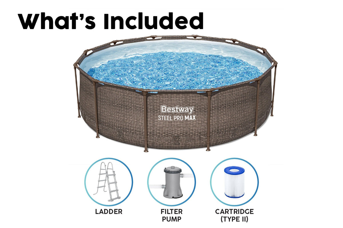 Bestway Steel Pro Max 12' x 39.5" Pool Set - official Bestway gallery image 7