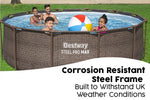 Bestway 12' x 39.5" Steel Pro Deluxe Pool Set - official Bestway gallery image 5