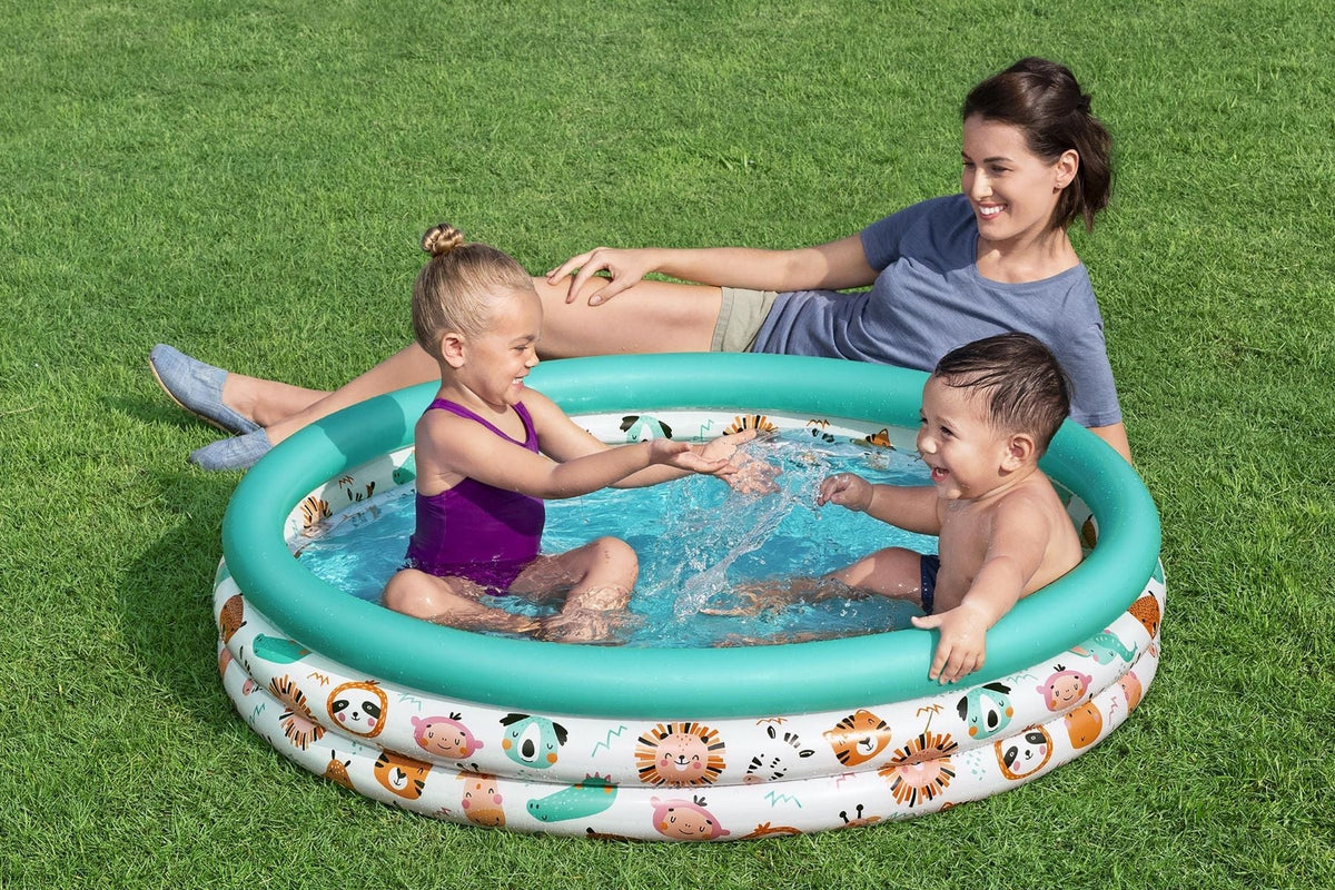 Bestway 48" x 10" Safari Pals Kids Pool - Bestway manufacturer image 3