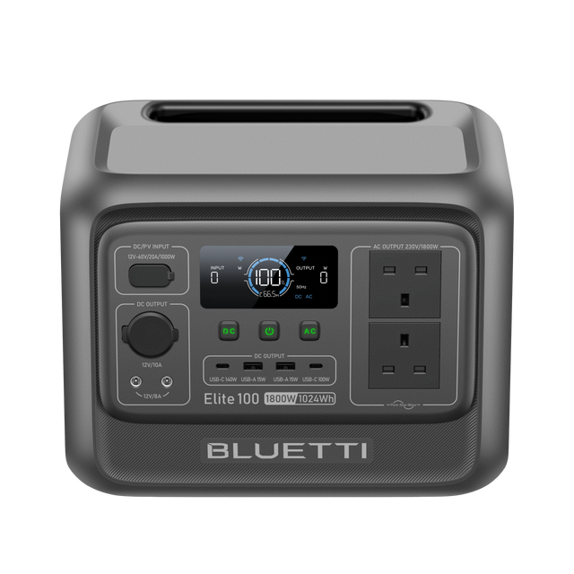 BLUETTI Elite 100 V2 Portable Power Station | 1,024Wh 1,800W