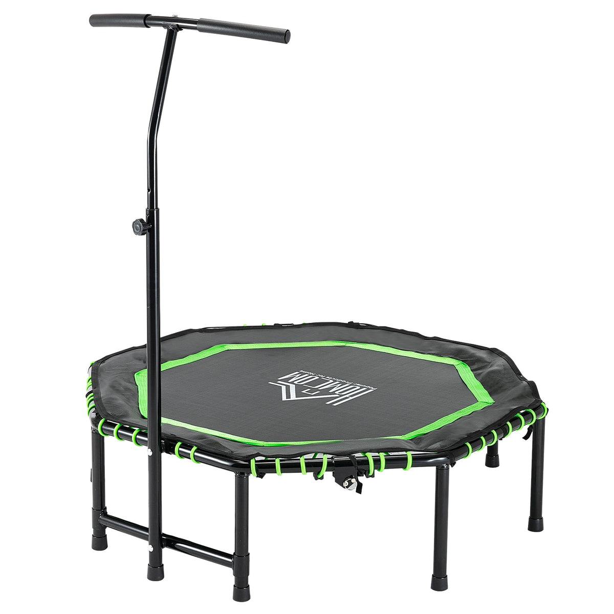 HOMCOM 48" Octagonal Fitness Trampoline - Green