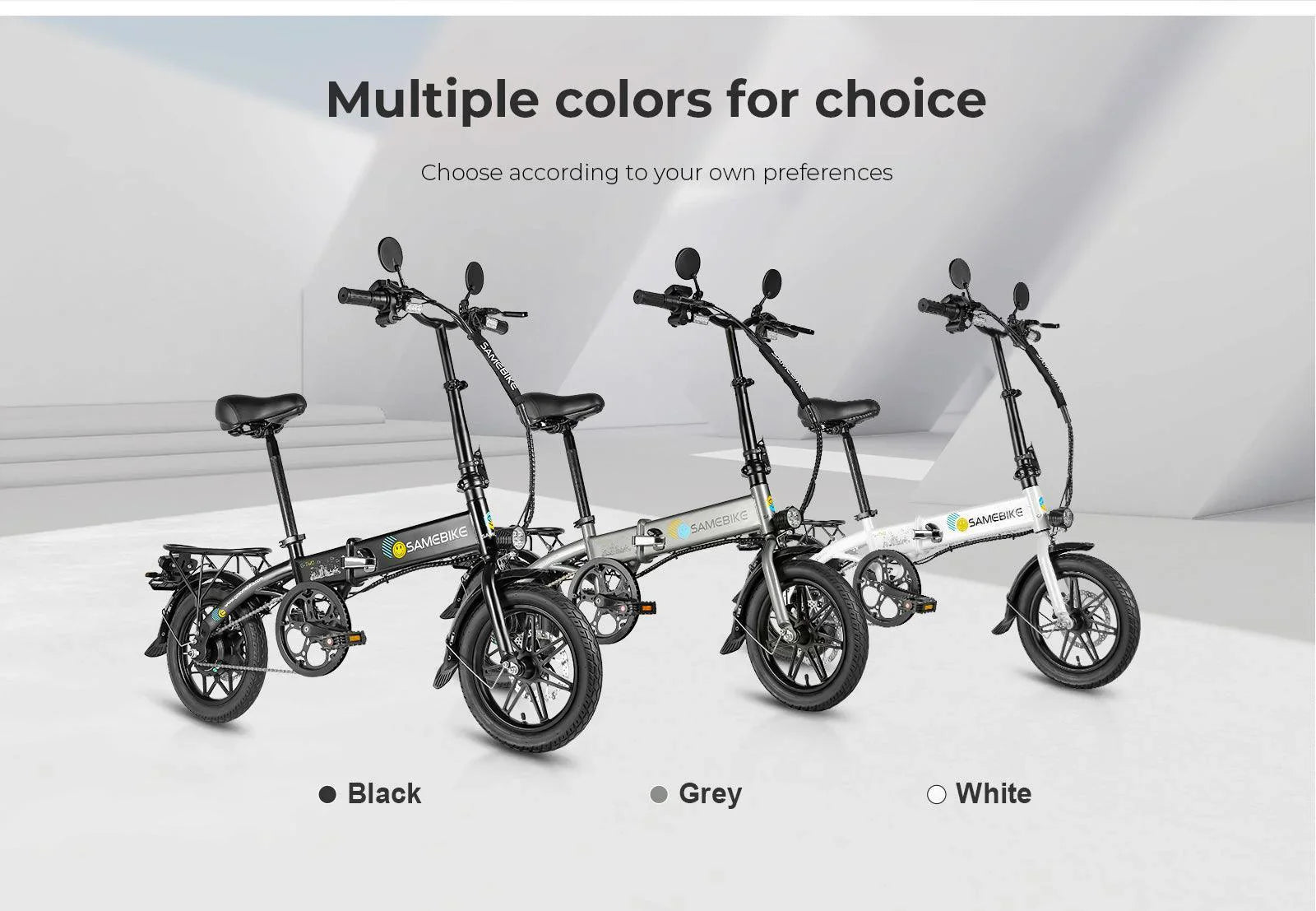 Samebike YINYU14 14” Electric Bike 36V 7.8A Samebike