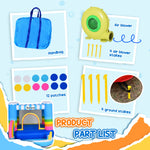 Outsunny Kids Bouncy Castle with Pool & Climbing Wall