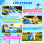 AIYAPLAY Shark Bounce House with Slide