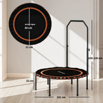 SPORTNOW 40" Foldable Fitness Trampoline - Green