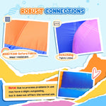 Outsunny 3-in-1 Kids Bouncy Castle with Pool