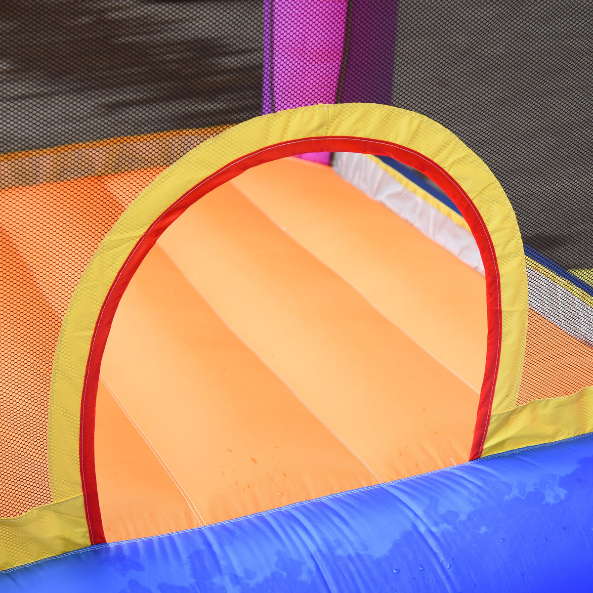Outsunny 3-in-1 Kids Bouncy Castle with Pool