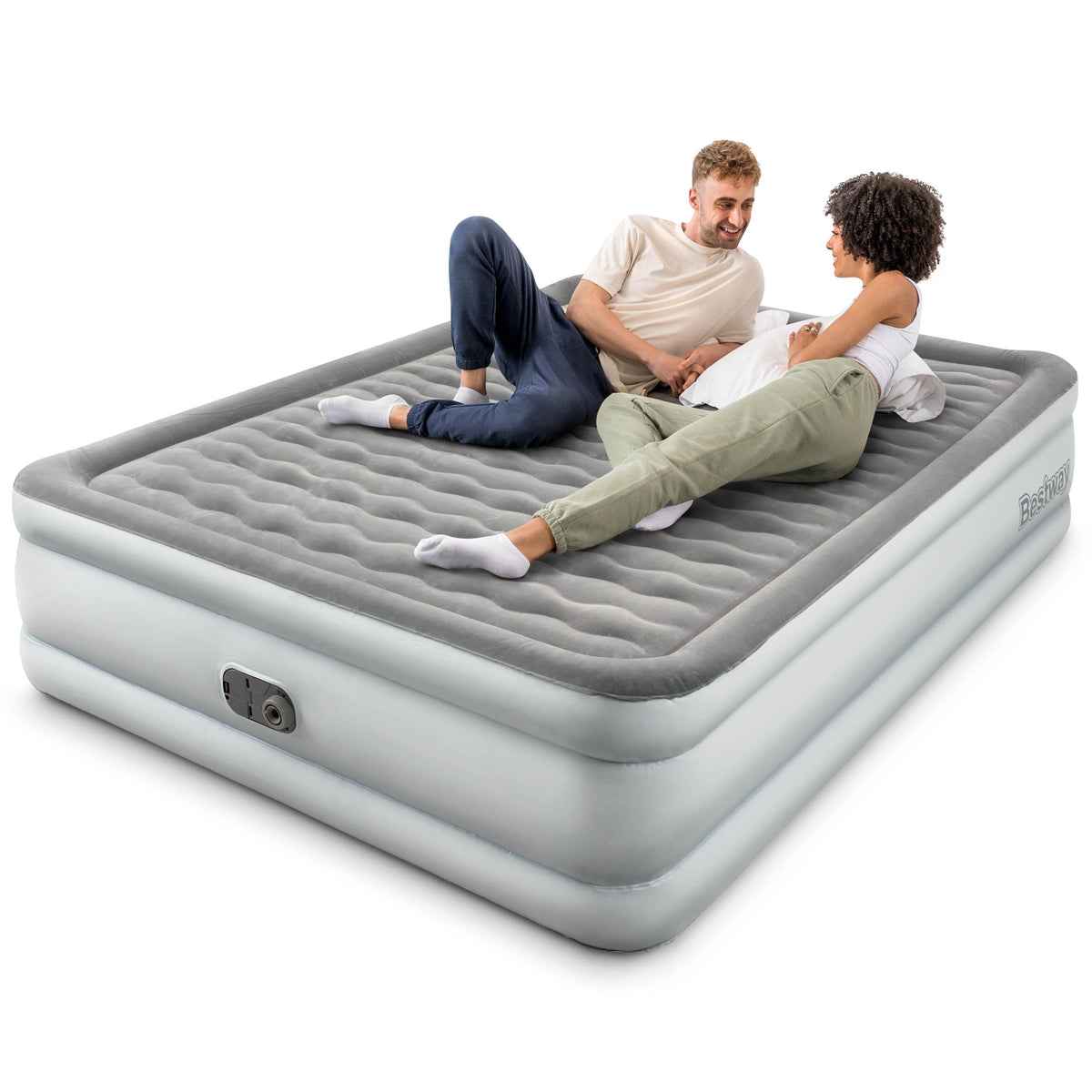 Bestway TriTech King Size Airbed With Pump