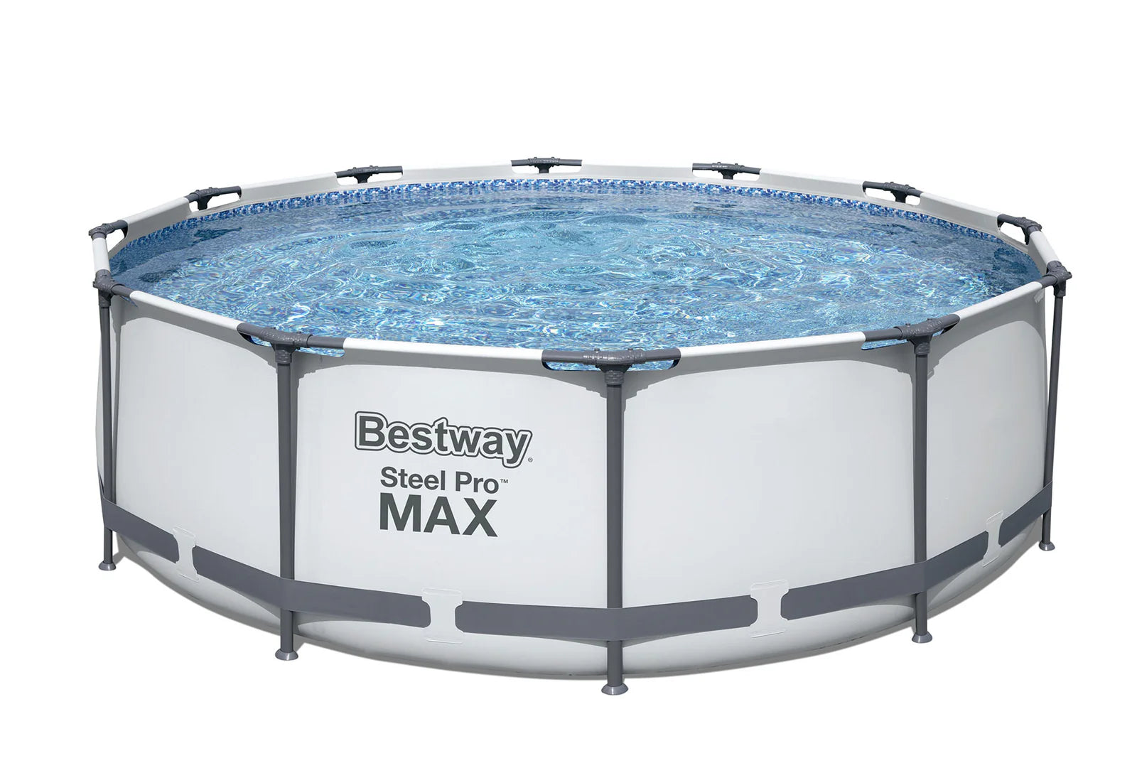 Bestway Grey Round Steel Pro Max Pool Set 12ft x 39.5in 6