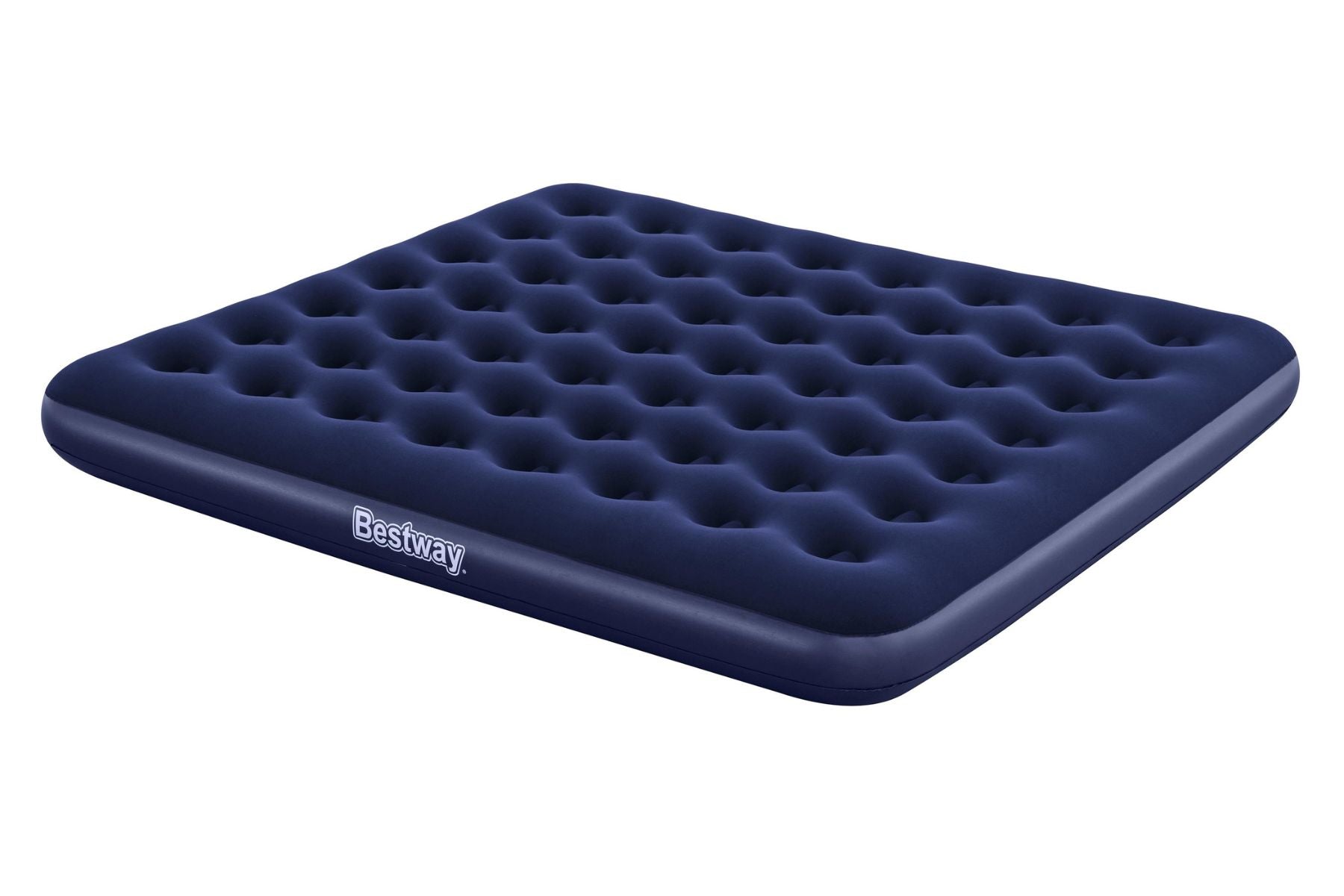 Bestway King Flocked Airbed - Coil Beam Support