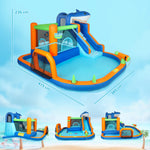 AIYAPLAY Shark Bounce House with Slide