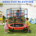 HOMCOM Kids Trampoline Safety Net
