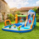 AIYAPLAY Shark Bounce House with Slide
