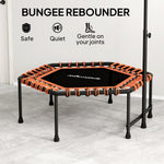 SPORTNOW 45" Bungee Fitness Trampoline with Handle - Blue