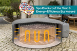 Lay-Z-Spa round thermal cover insulation and heat retention