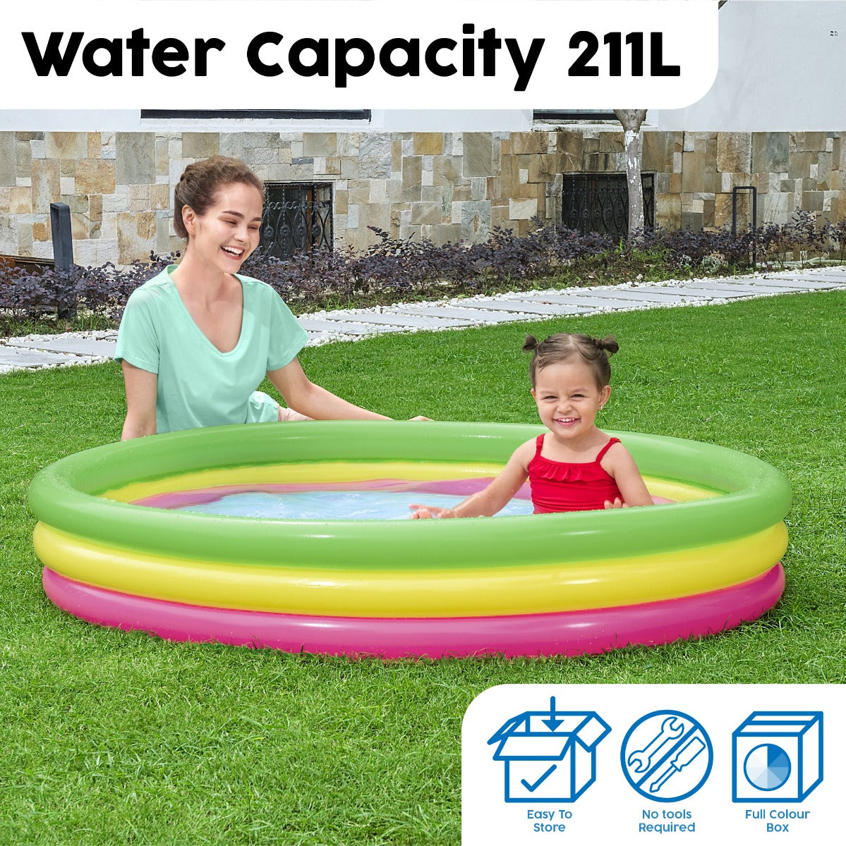 Bestway 60" x 12" Summer Set Pool - Bestway manufacturer image 3