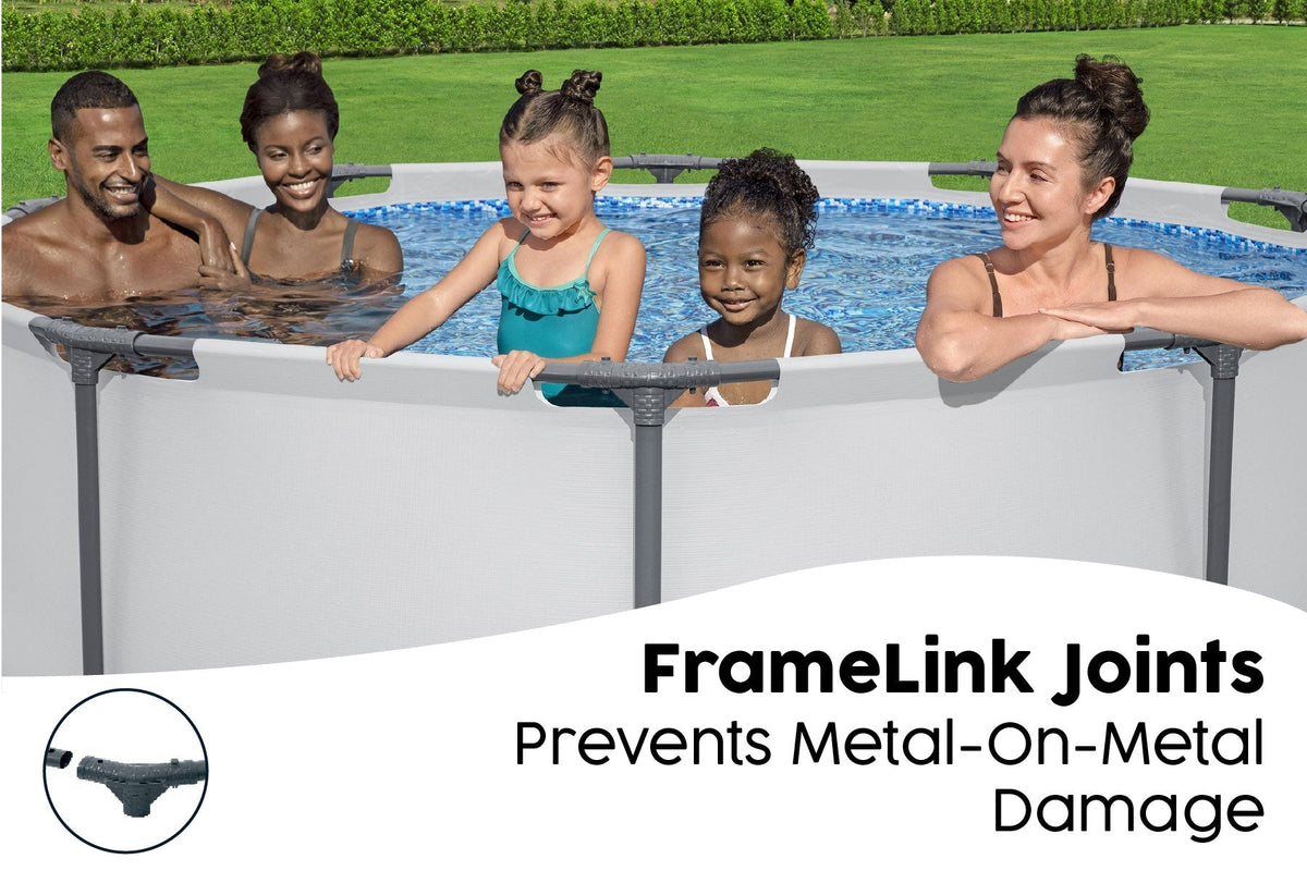 Bestway 10' x 30" Steel Pro Max Frame Pool Set - official Bestway gallery image 5