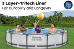 Bestway 12' x 30" Steel Pro Max Frame Pool Set - official Bestway gallery image 3