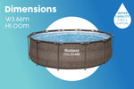 Bestway Steel Pro Max 12' x 39.5" Pool Set - official Bestway gallery image 8