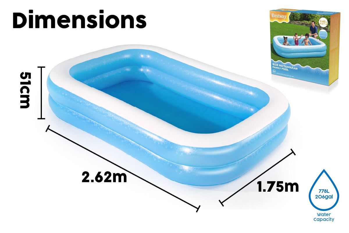 Bestway 103" Family Paddling Pool - official Bestway gallery image 9