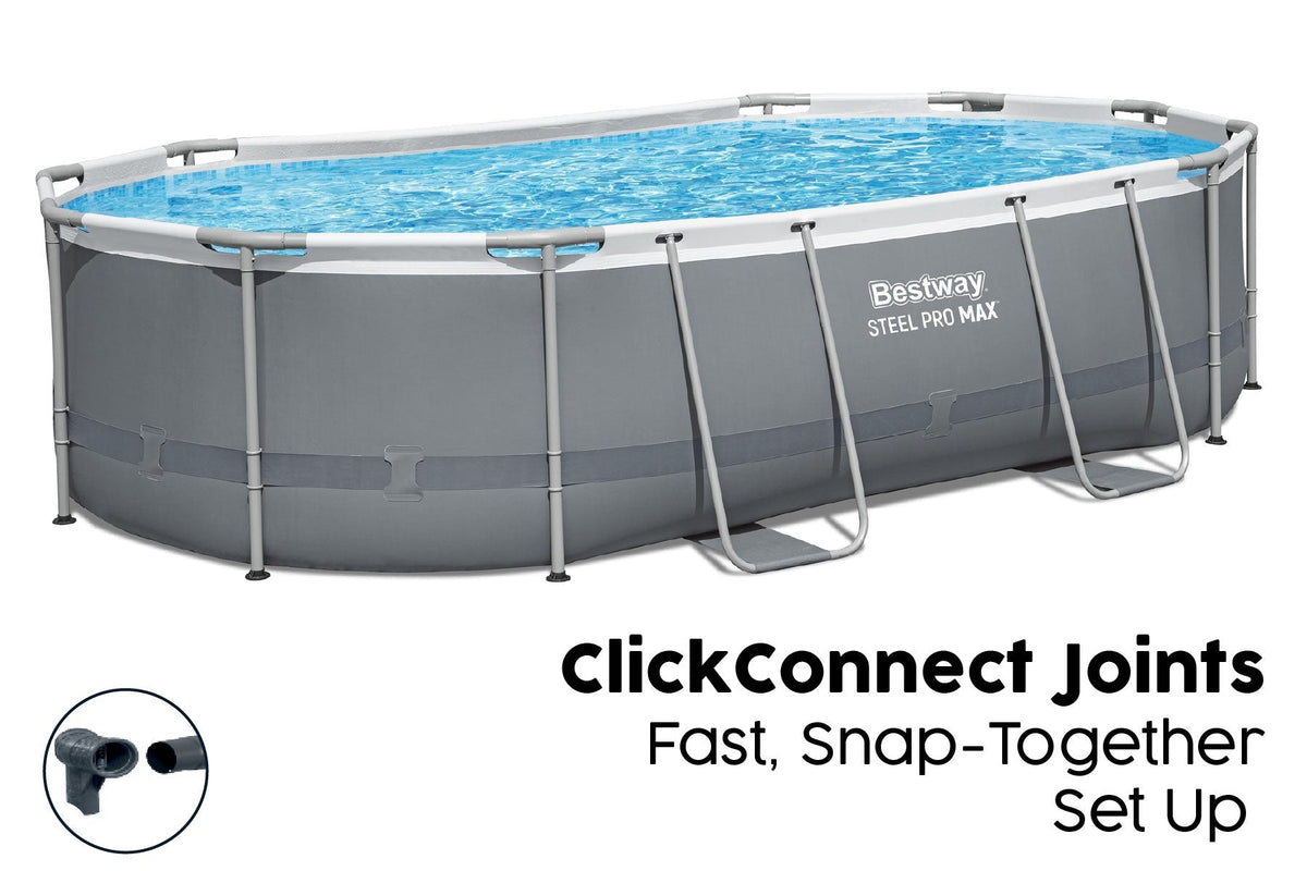 Bestway 15' x 42" Steel Pro Max Pool Set - official Bestway gallery image 2