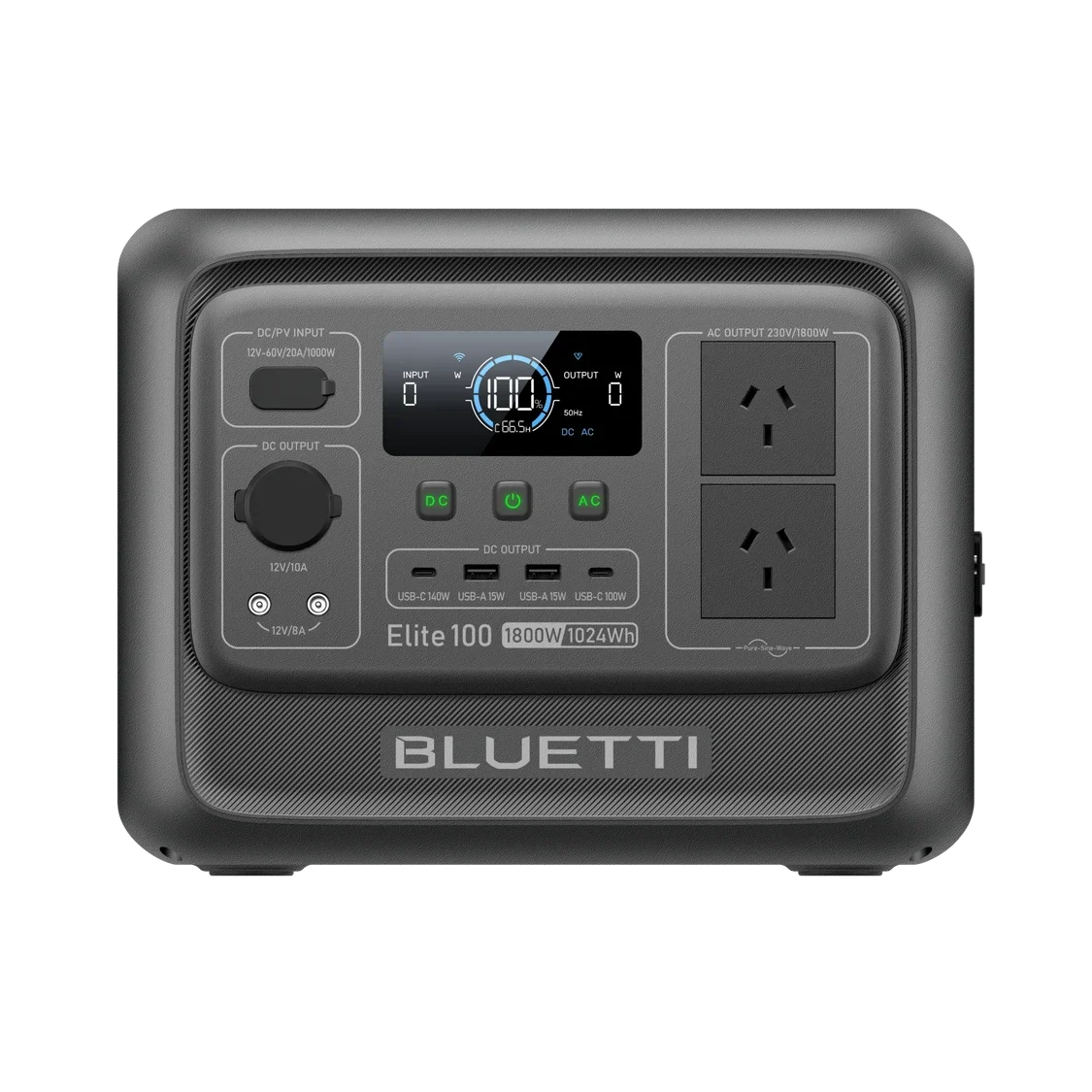 BLUETTI Elite 100 V2 1800W 1024Wh portable power station