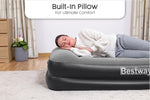 Bestway 75" x 38" x 18" TriTech Air Mattress Twin with Built-in AC Pump