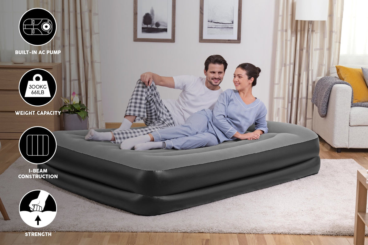 Bestway 80" x 60" TriTech Airbed Queen