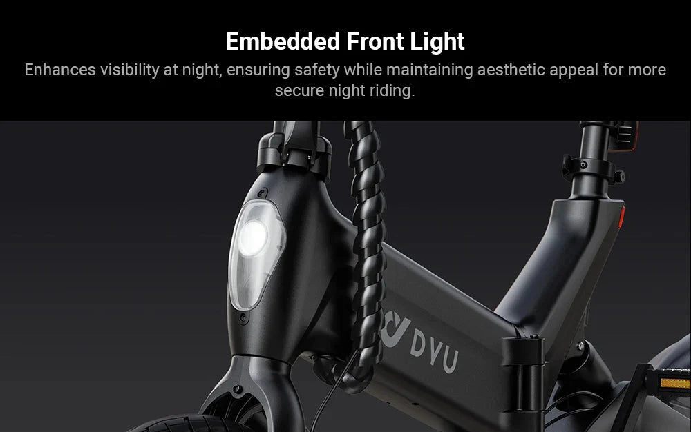 DYU A16 16” Folding Electric Bike 250W 48V 7.5Ah