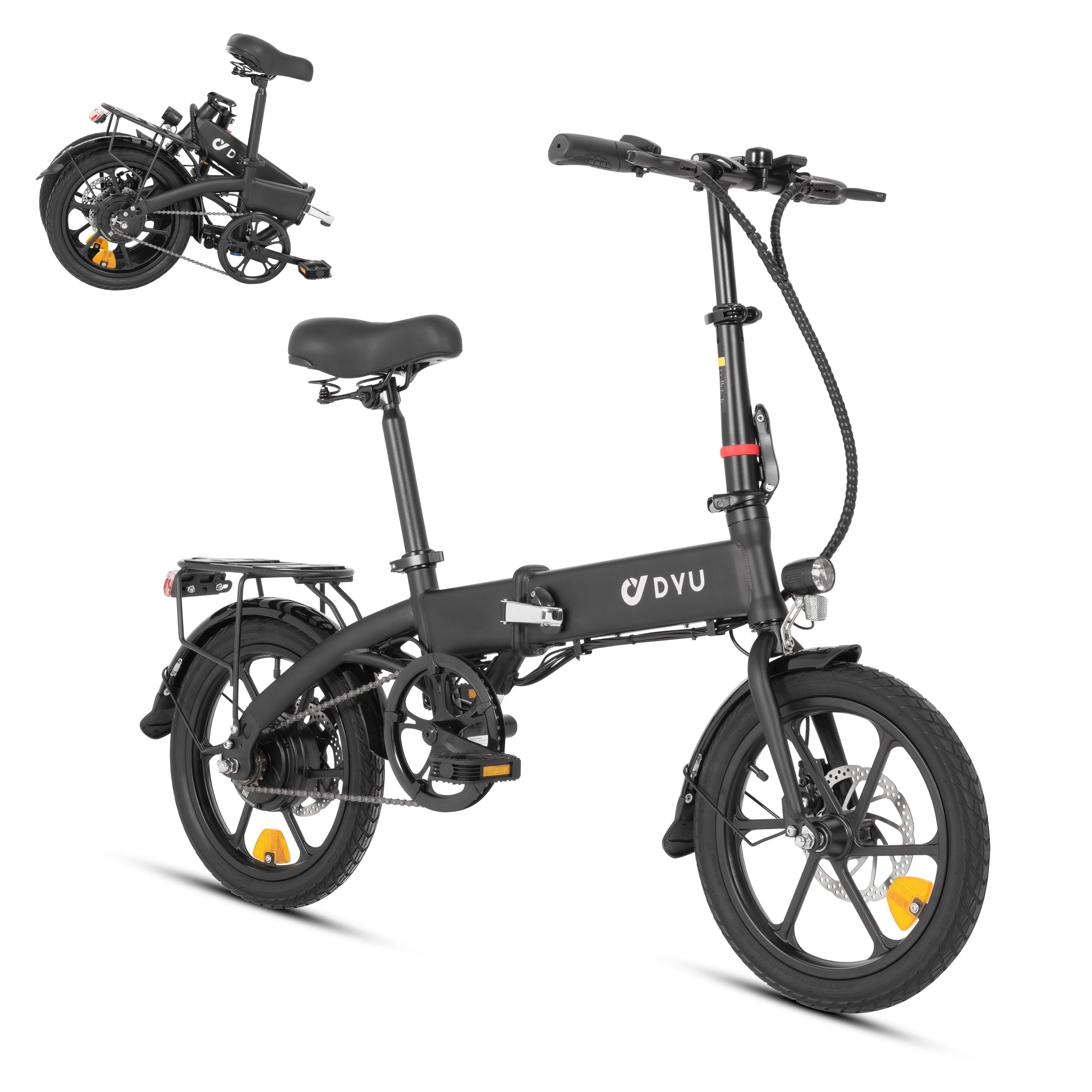 DYU A1F PRO 16" Folding Electric Bike 250W 36V 7.5Ah