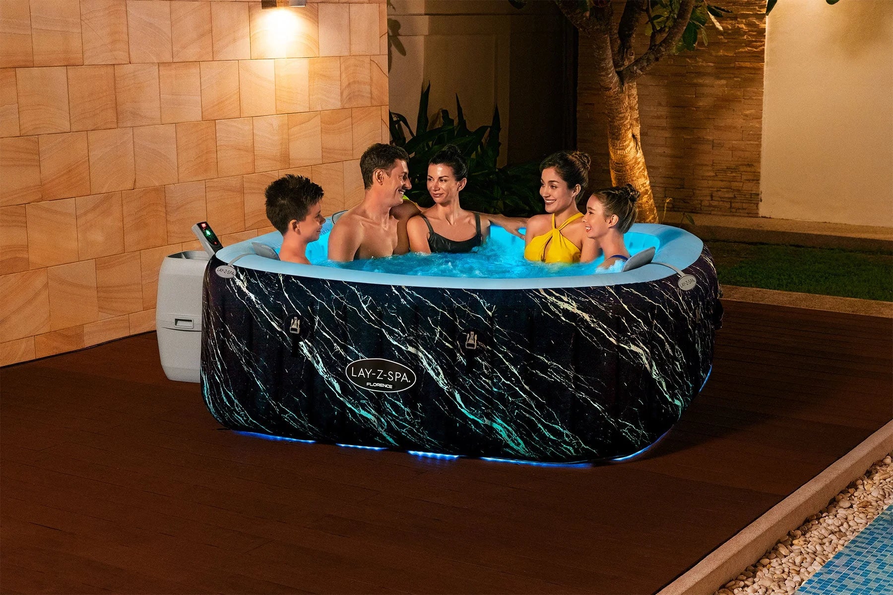 Lay-Z-Spa Florence Luxe AirJet™ Hot Tub 7