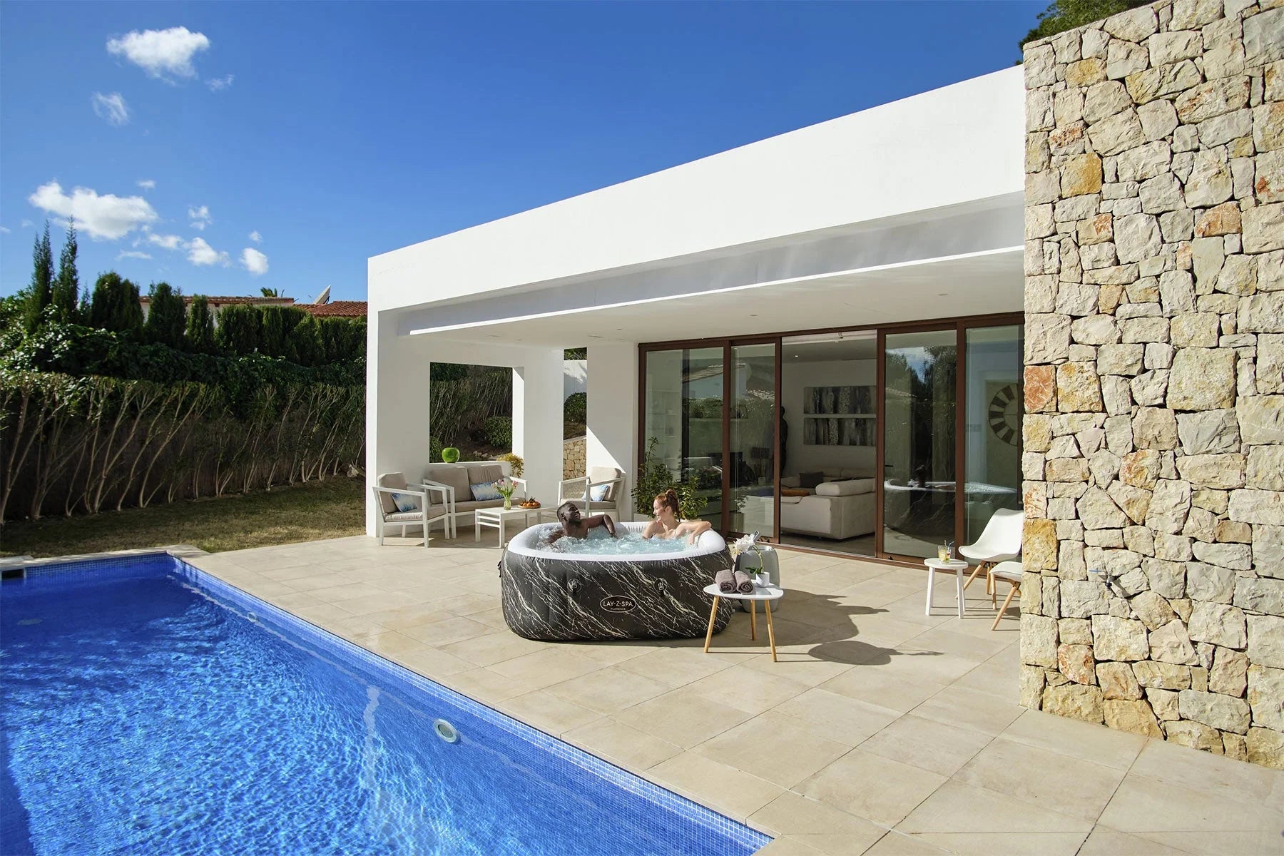 Lay-Z-Spa Florence Luxe AirJet™ Hot Tub 4