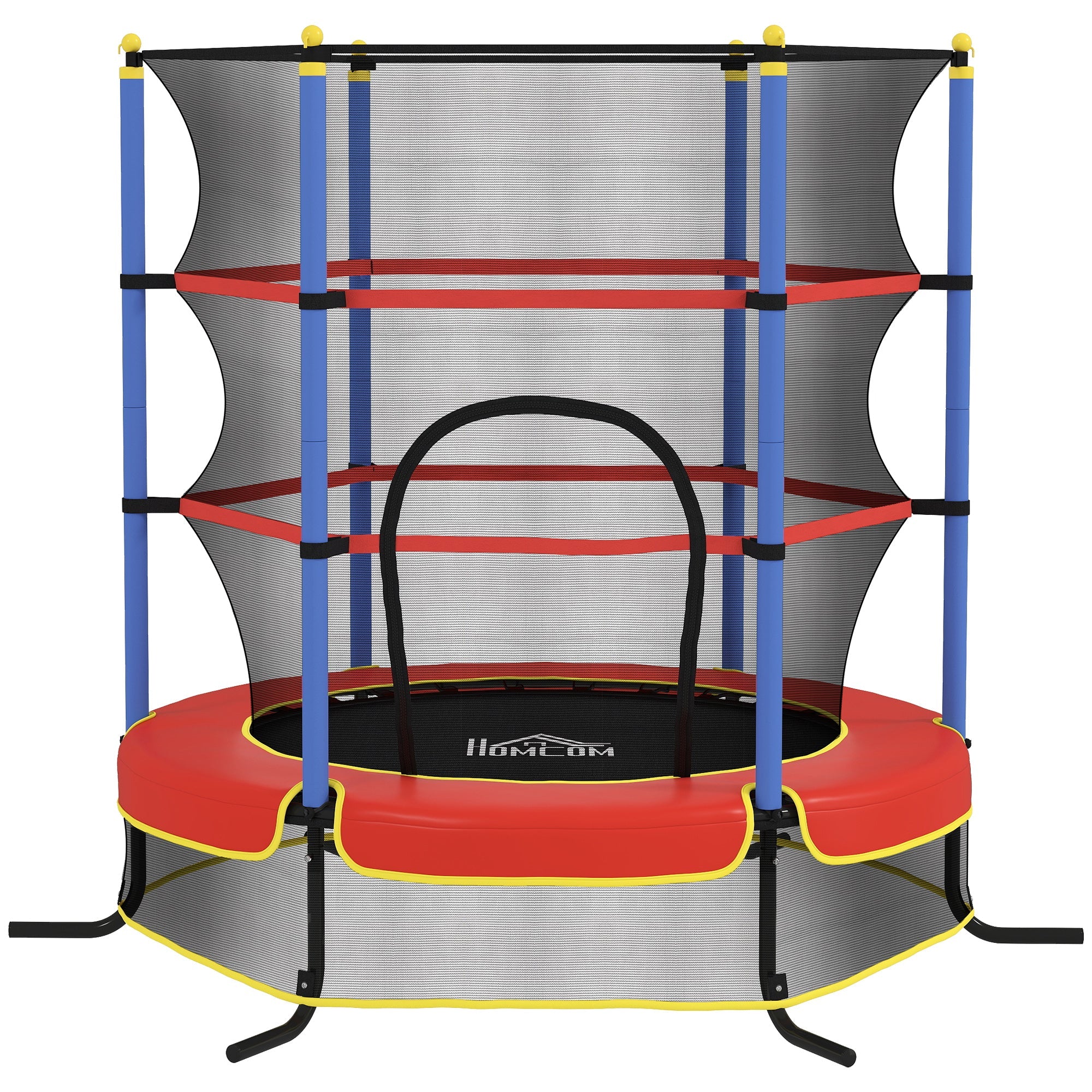 HOMCOM Kids Trampoline Safety Net