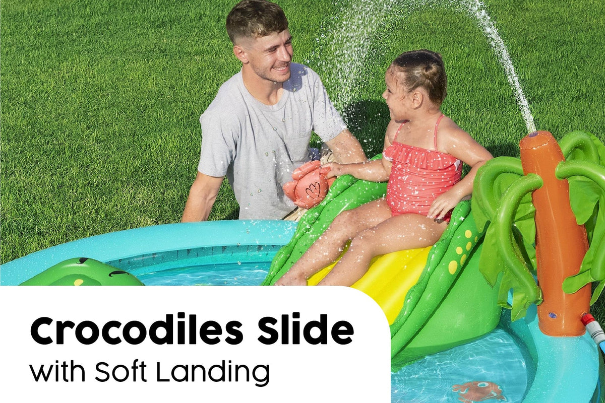 Bestway Crocodile Cove Play Center Pool - Bestway manufacturer image 3