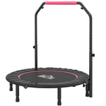 HOMCOM 45" Foldable Mini Fitness Trampoline - Black